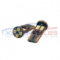 2x T10 501 12 SMD CANBUS ERROR FREE 3030 chips..